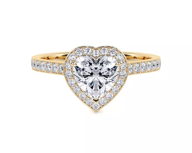 برش قلبی جواهر