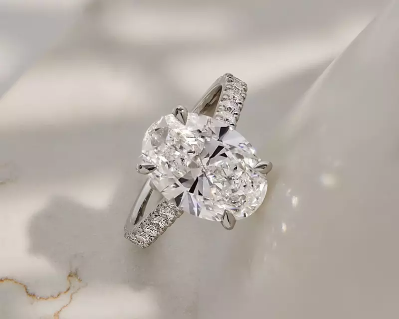 برش بیضی جواهر