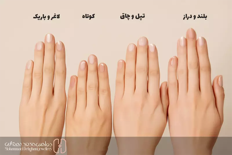 انواع فرم دست