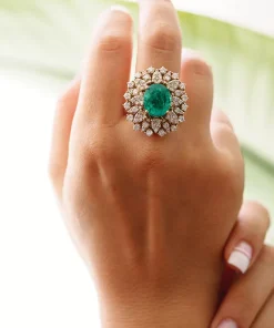 انگشتر جواهر زنانه