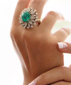 Alternative view of انگشتر جواهر زنانه