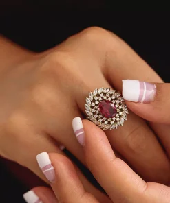 انگشتر جواهر زنانه