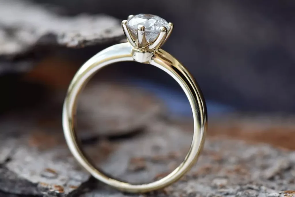 انگشتر سولیتر پایه چنگکی