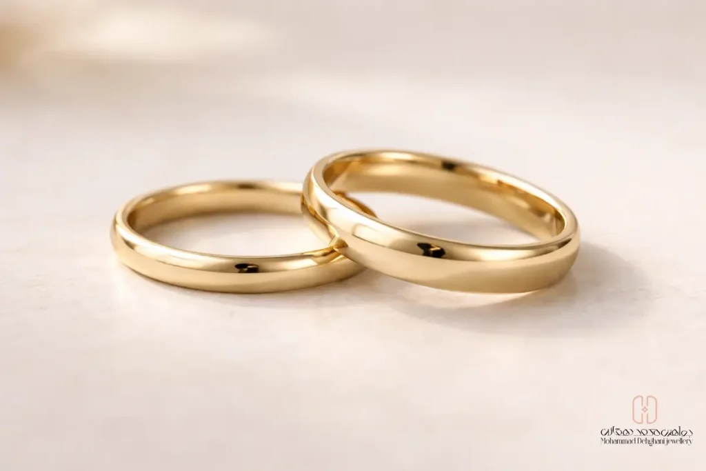 ست رینگ ساده ازدواج